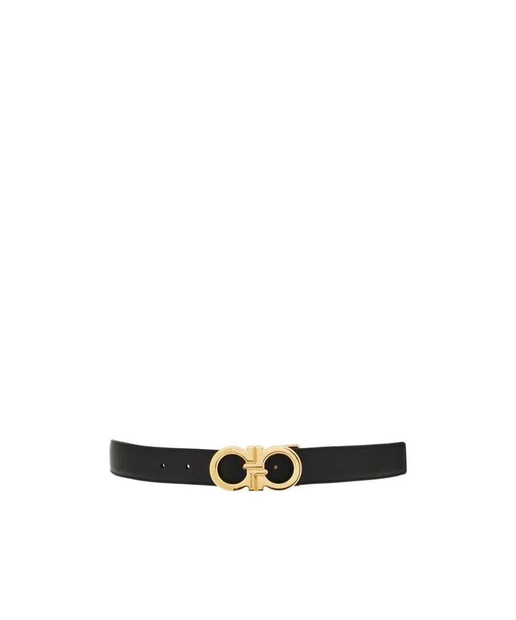 Ferragamo Reversible Gancini Buckle Belt