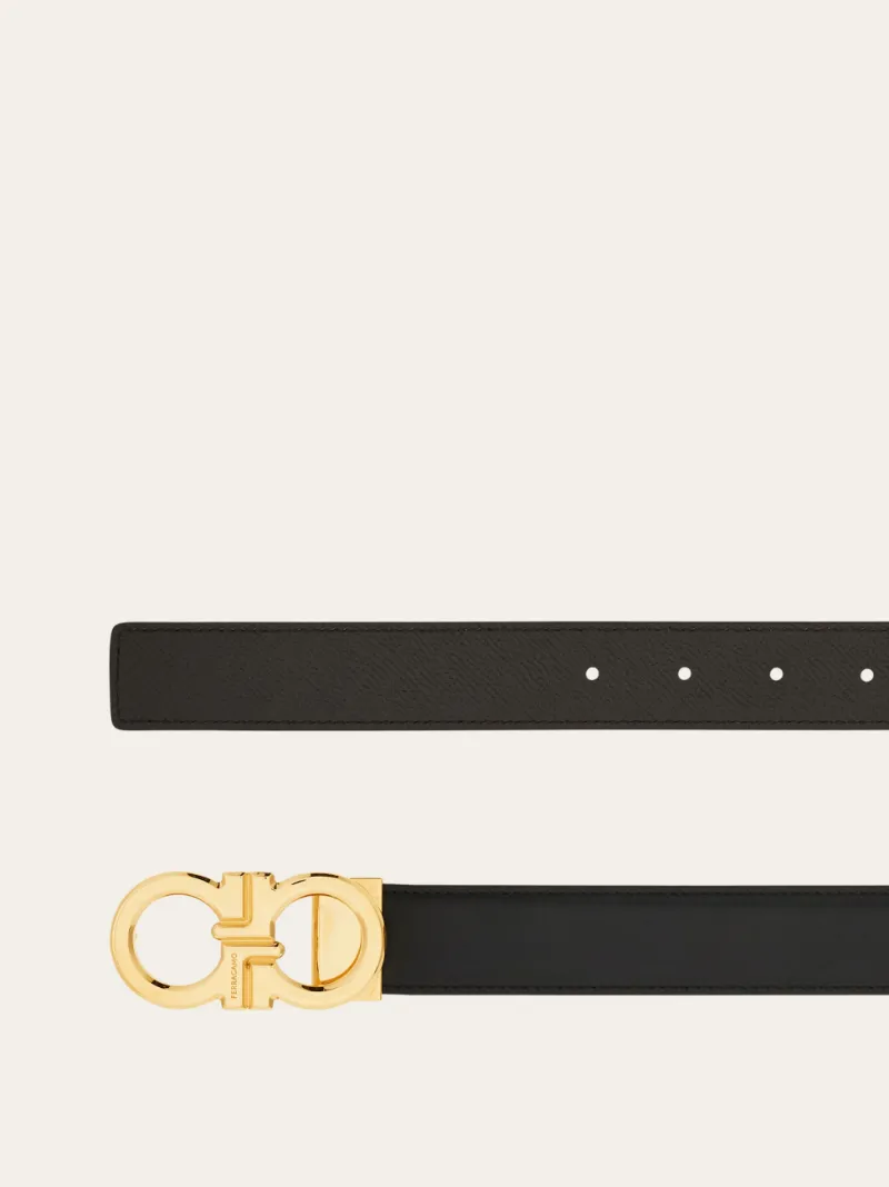 Ferragamo Reversible Gancini Buckle Belt