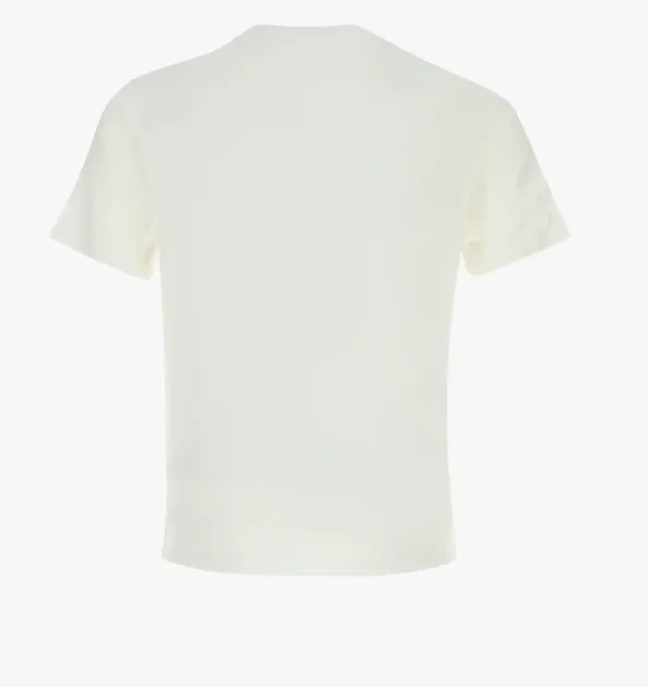 Prada Logo Embroidered Crewneck T-Shirt