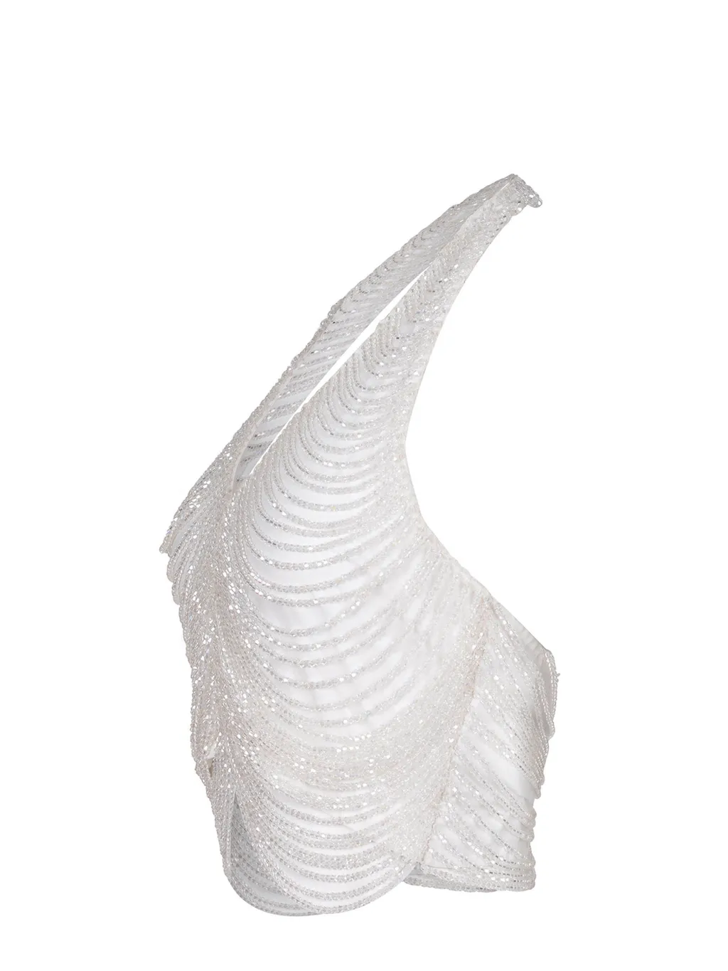 Giuseppe Di Morabito Rhinestone Fringe Top