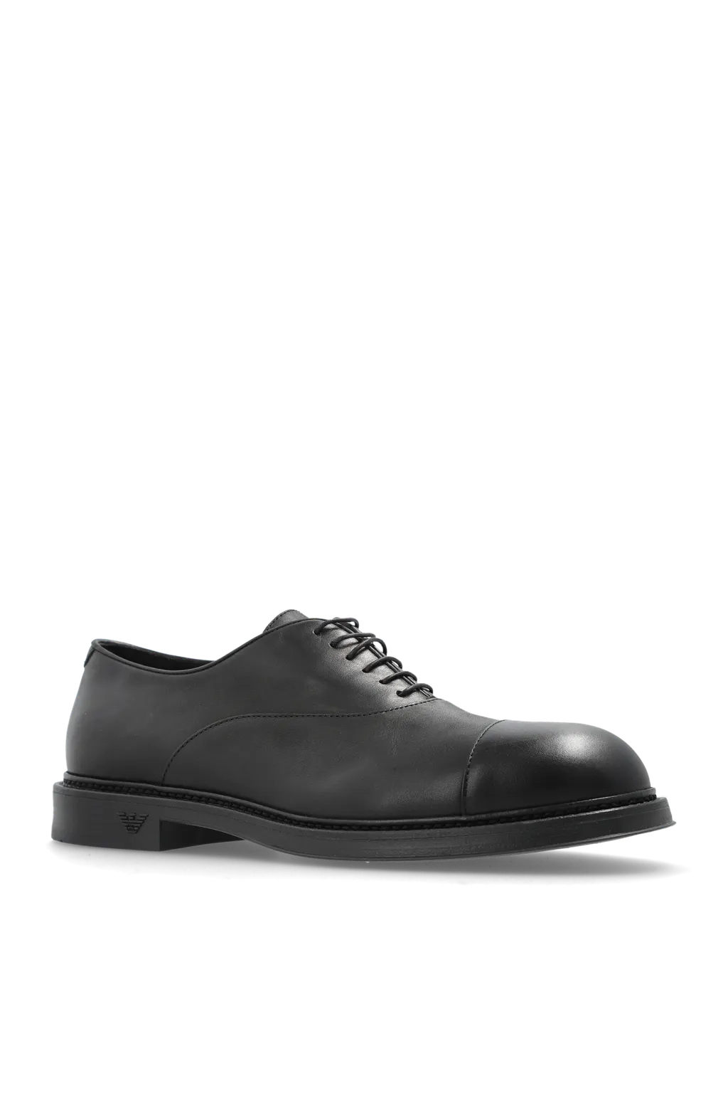 Emporio Armani Cap-Toe Lace-Up Oxford Shoes