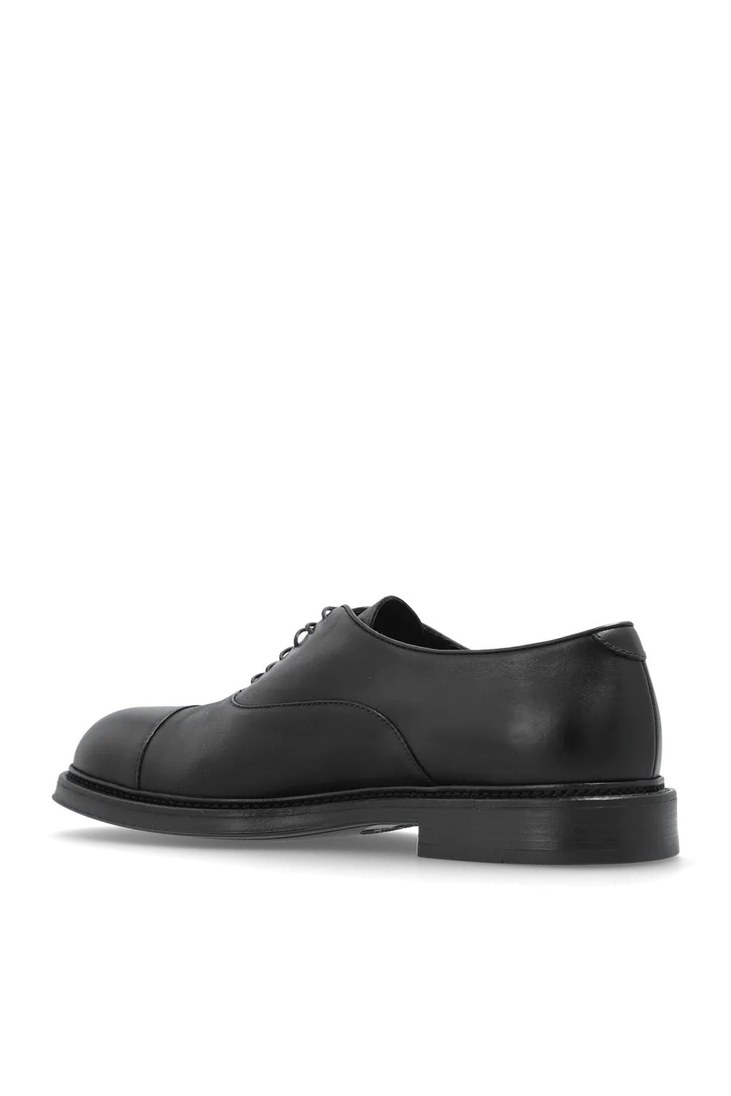Emporio Armani Cap-Toe Lace-Up Oxford Shoes