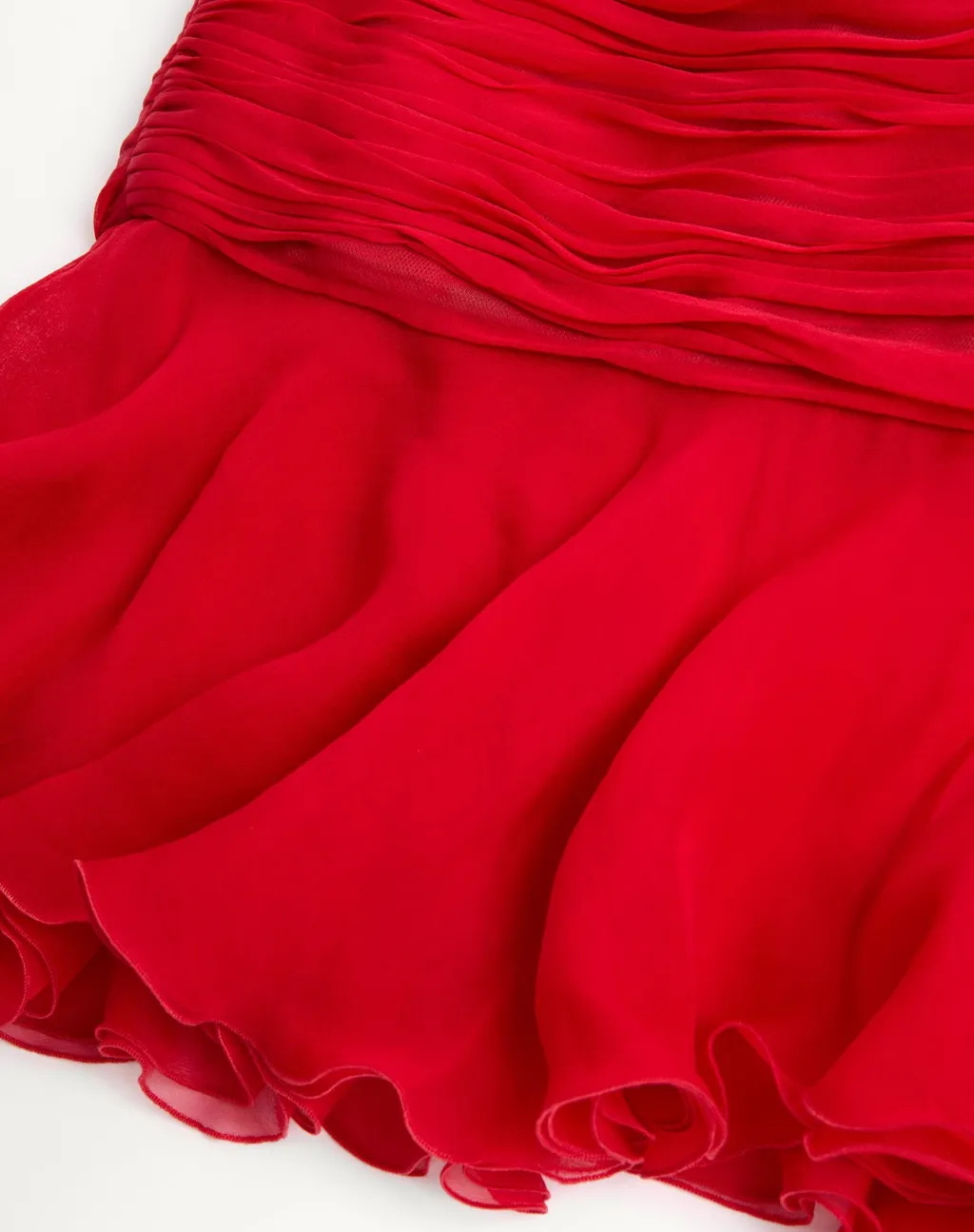 Flounce Chiffon Dress