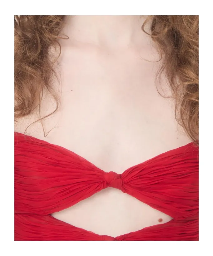 Flounce Chiffon Dress