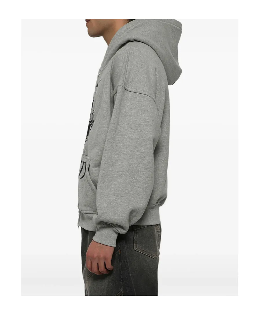 Rhude Youth Of America Zip-Up Hoodie