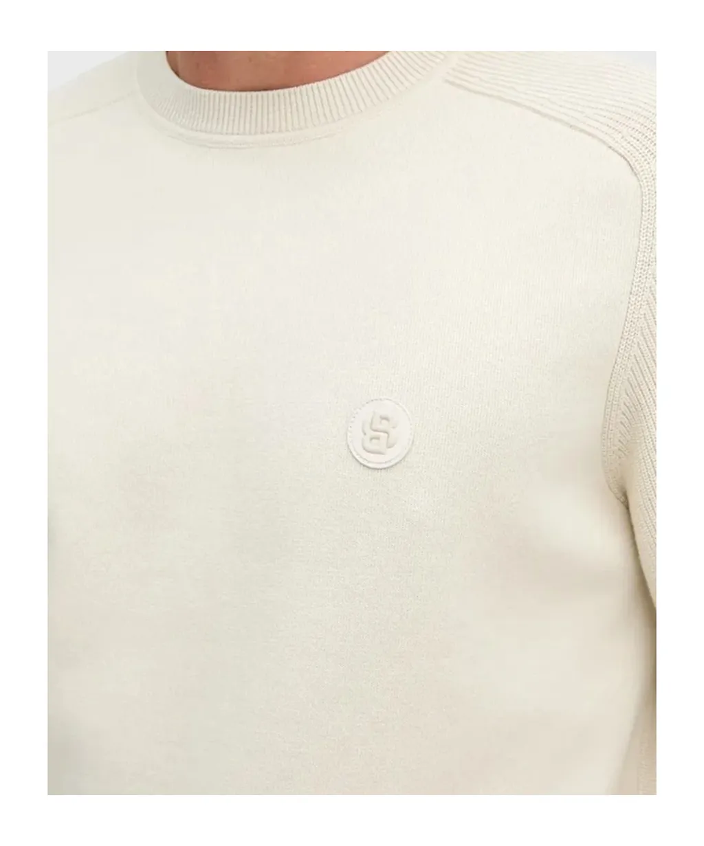 Boss Hugo Boss Logo Patch Crewneck Jumper