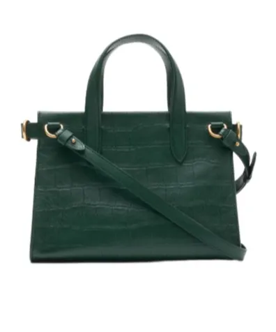 Burberry Mini Cotswolds Embossed Tote Bag