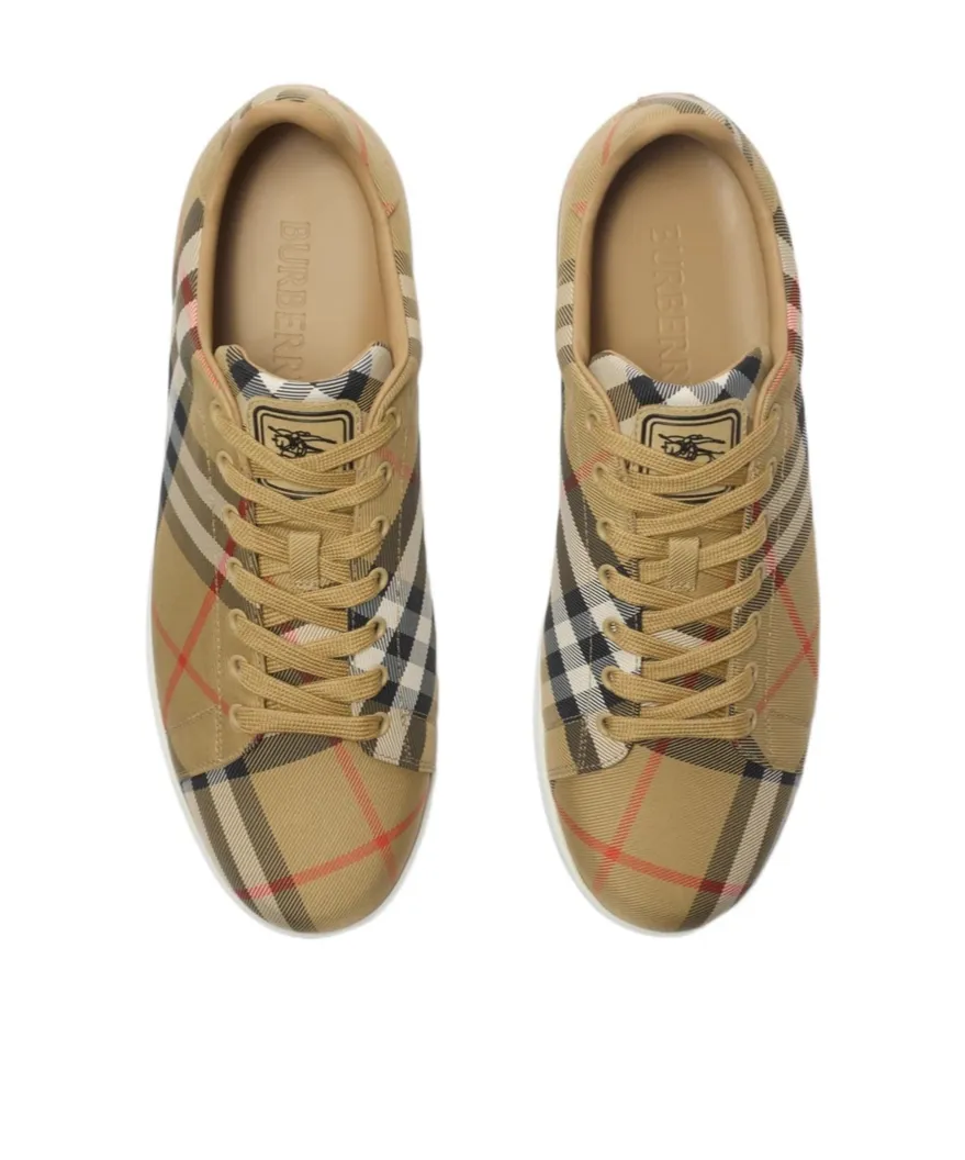 Burberry Check Set Low-Top Sneakers