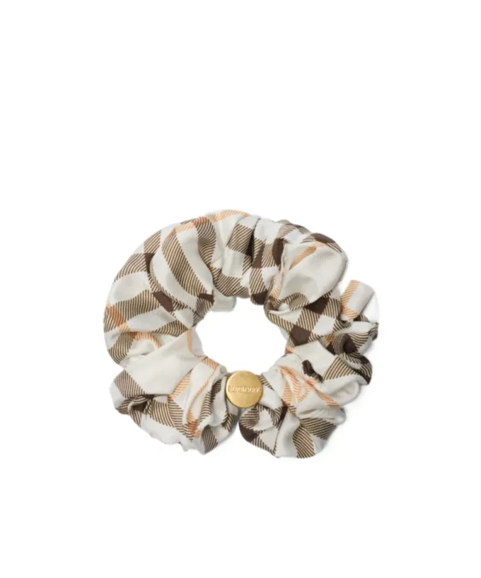 Burberry Check Elasticated Scrunchie