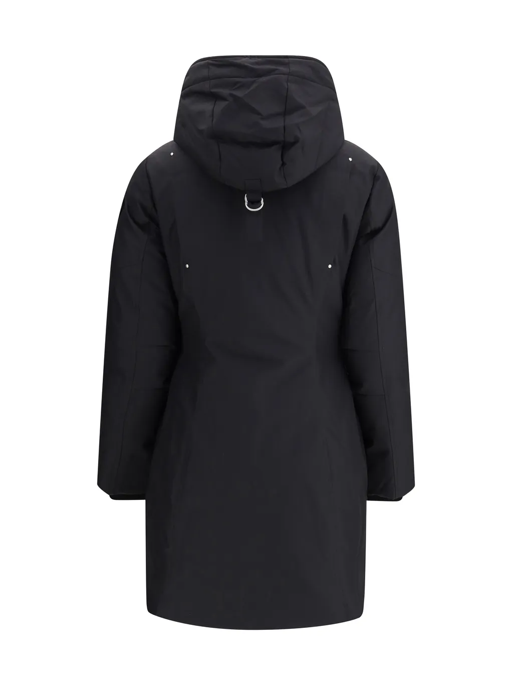 Moose Knuckles Logo Plaque Parka