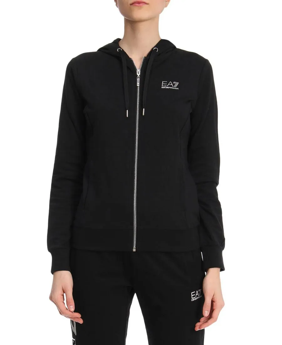 Logo Hooded Casual Coat