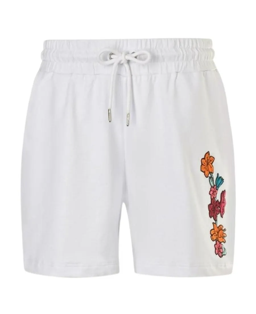 Logo Drawstring Sports Shorts