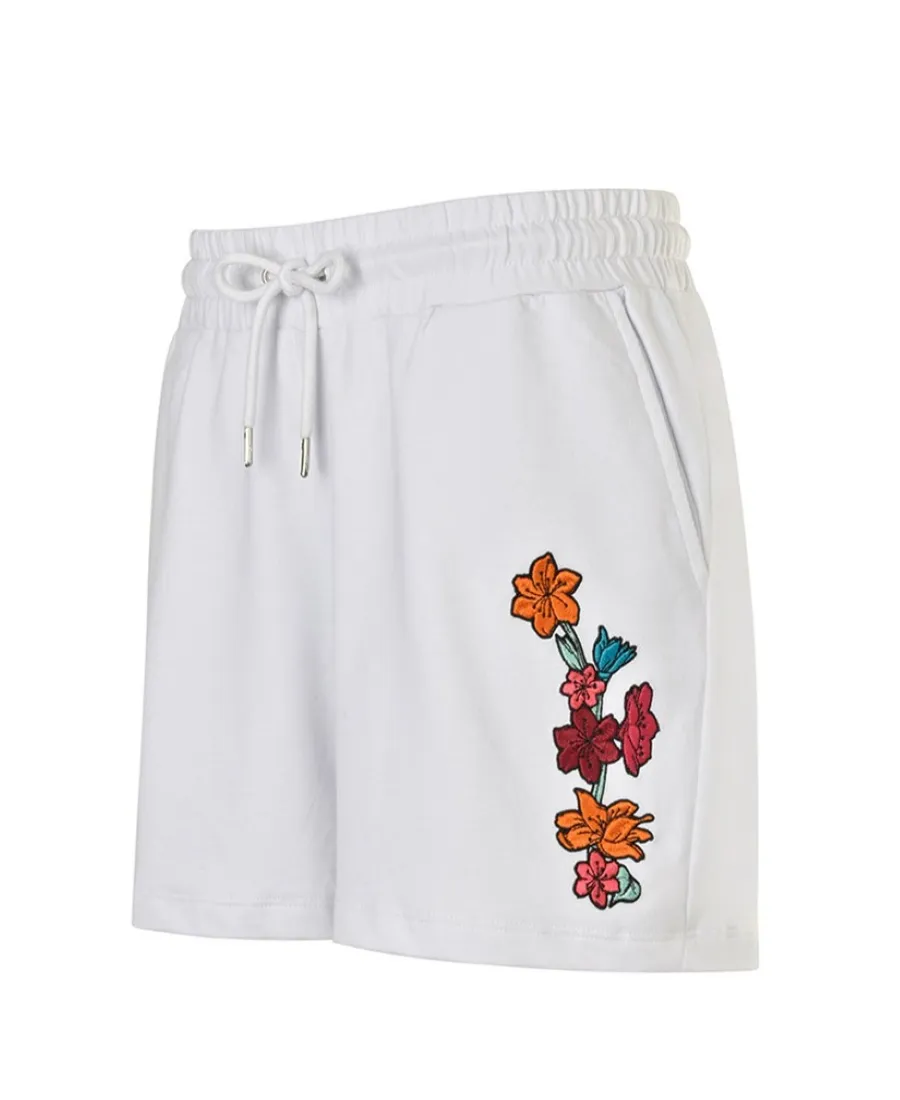 Logo Drawstring Sports Shorts