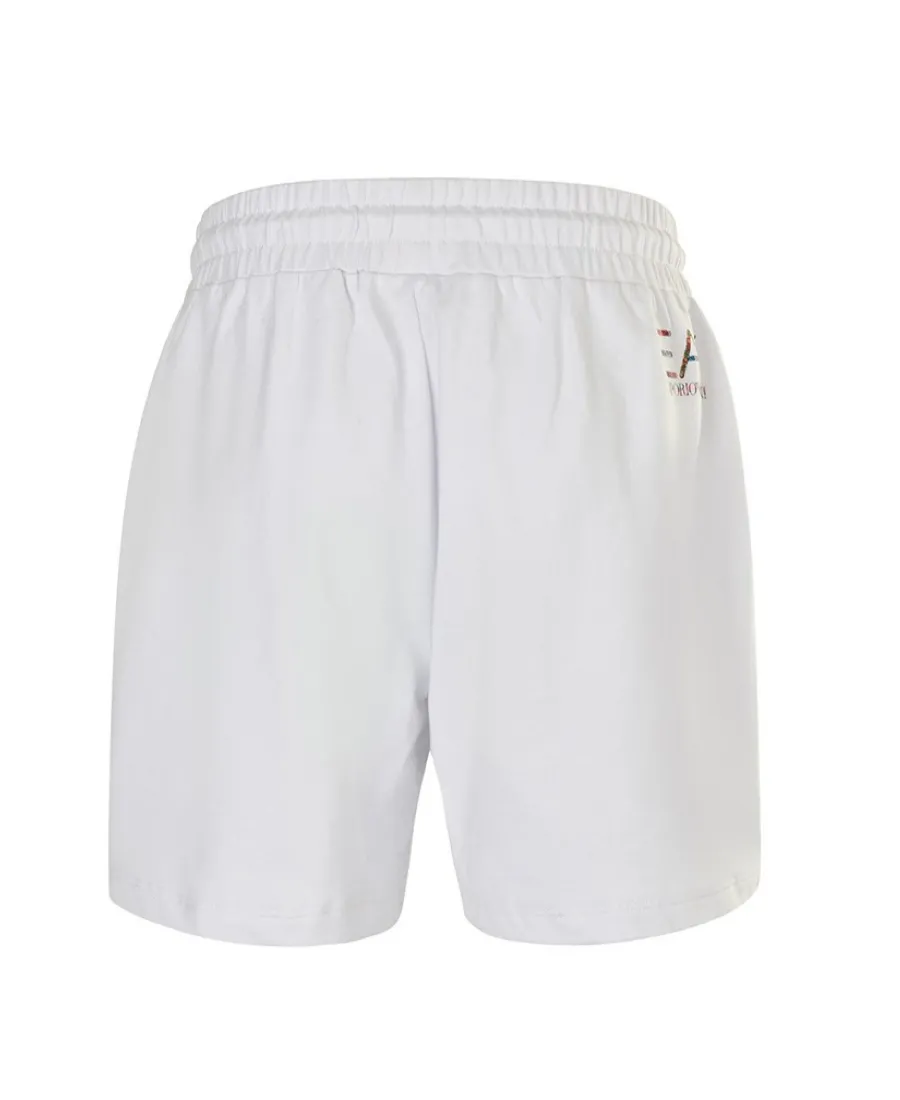 Logo Drawstring Sports Shorts