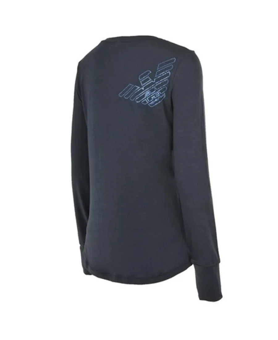 V-Neck Long-Sleeved T-Shirt