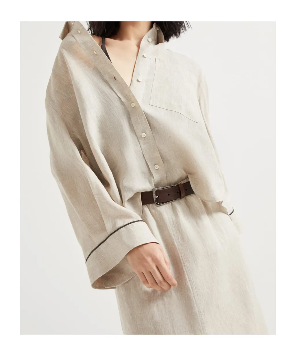 Monili Chain-Detail Shirt
