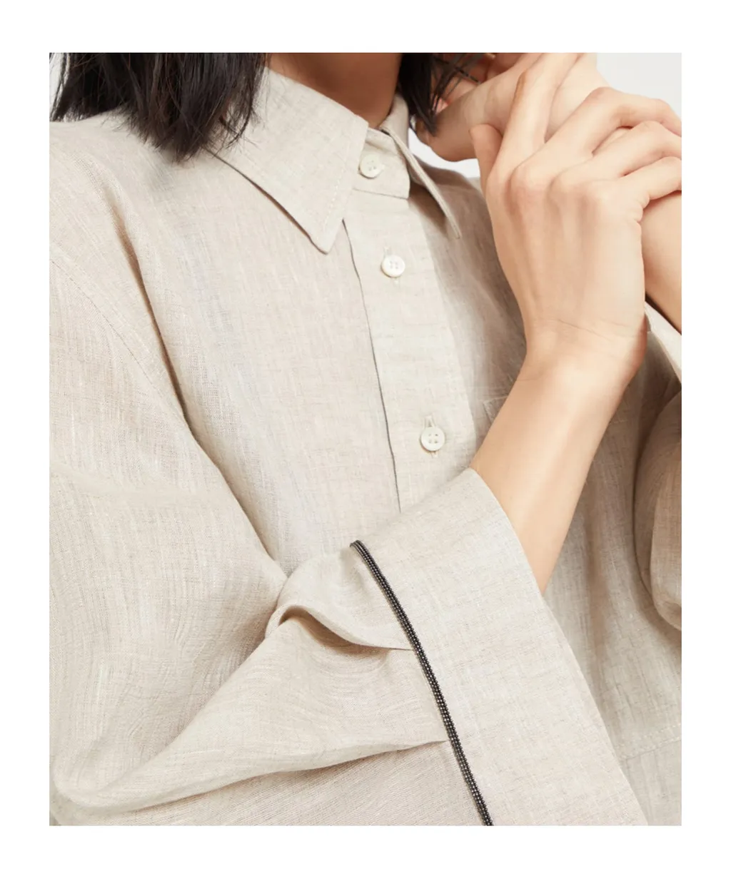 Monili Chain-Detail Shirt