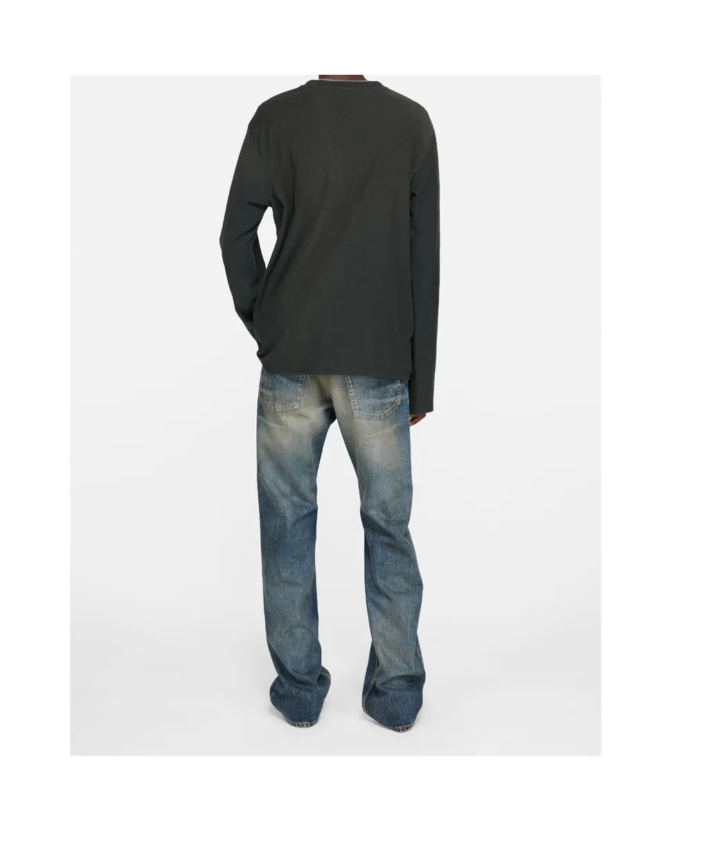 Pocket-Detail Long-Sleeve T-Shirt