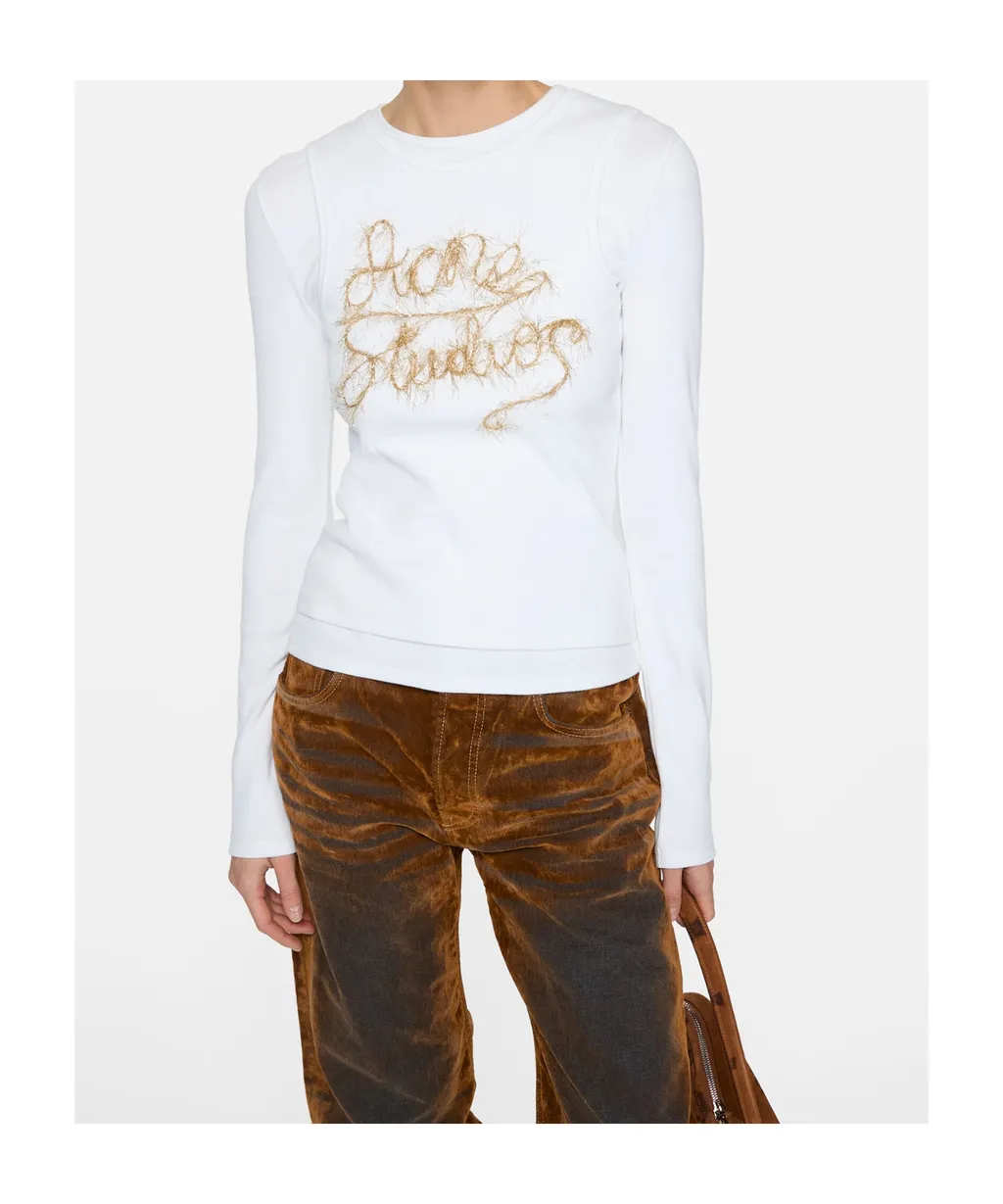 Acne Studios Layered Logo T-Shirt