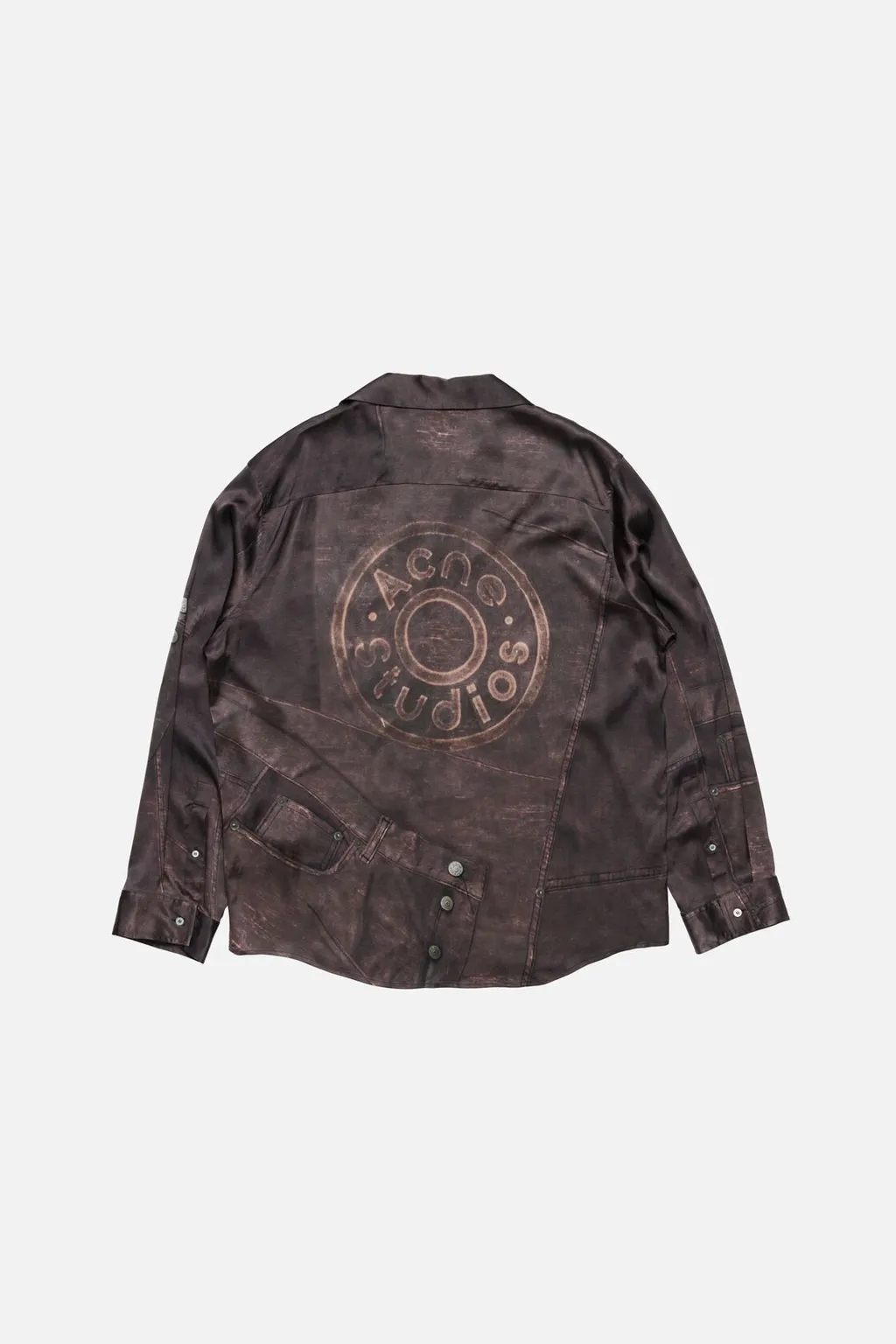 Acne Studios Button-Up Printed Shirt