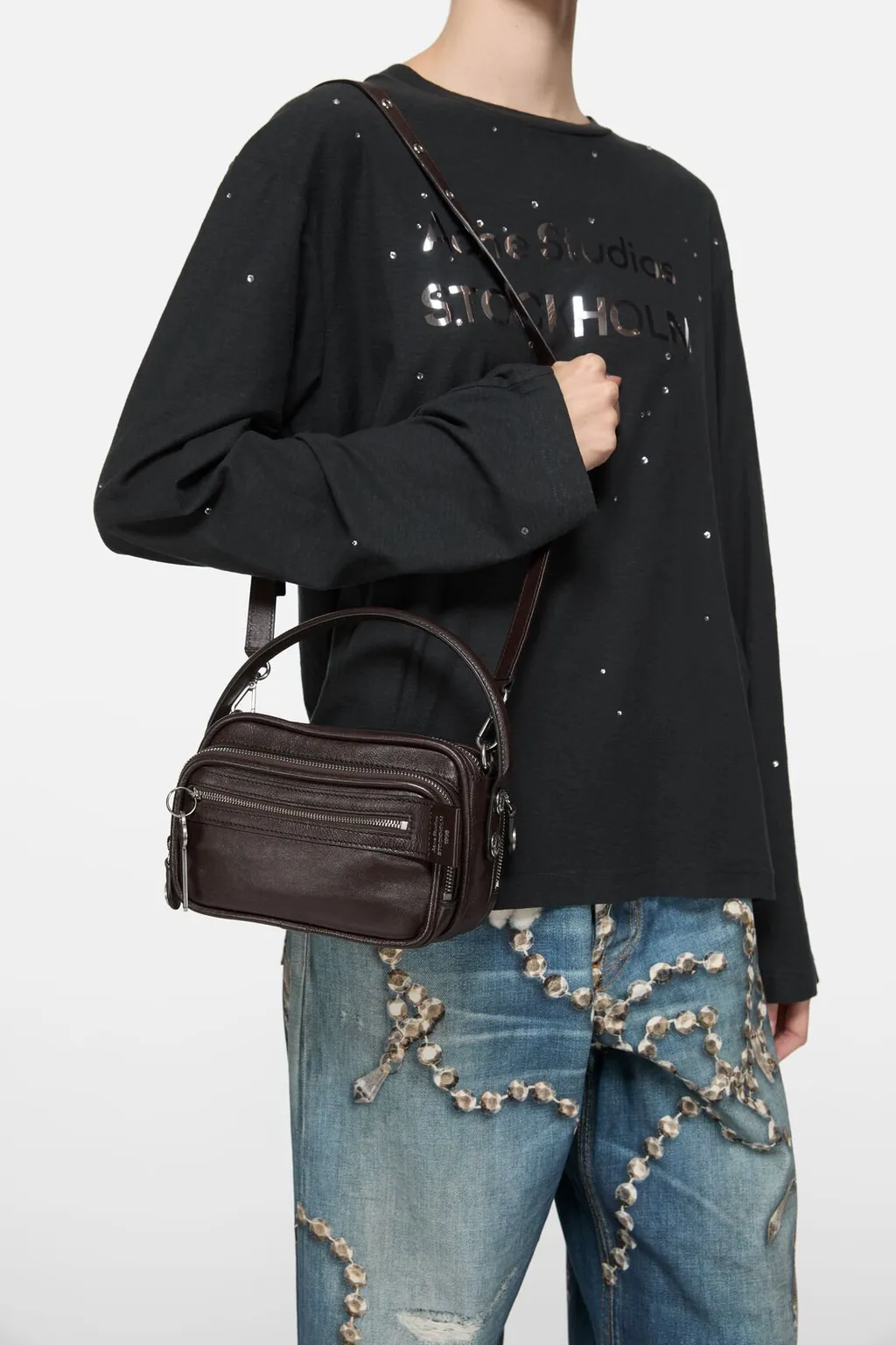 Zip-Fastening Tote Bag