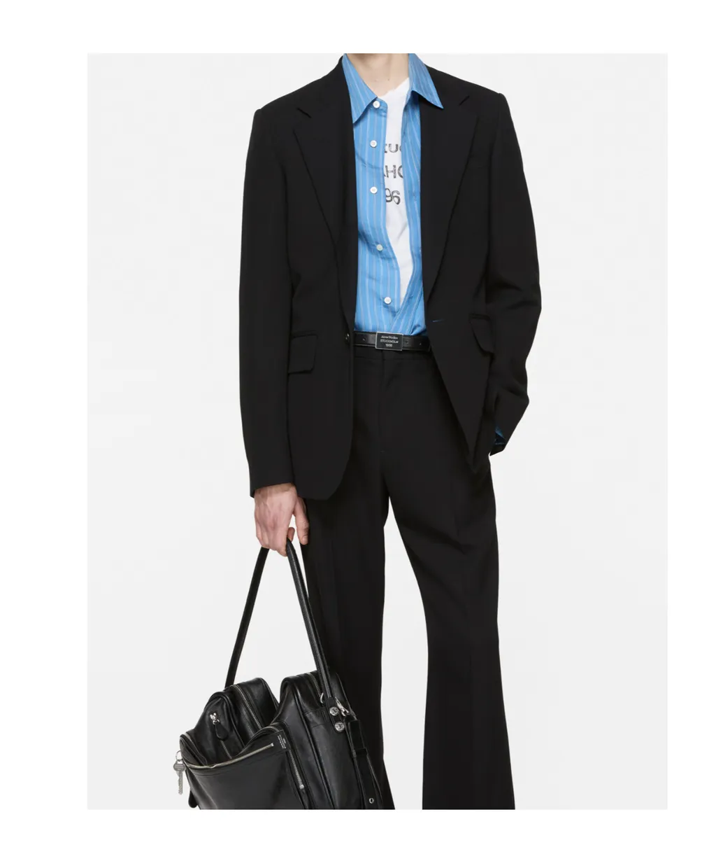 Acne Studios Fitted Suit Jacket