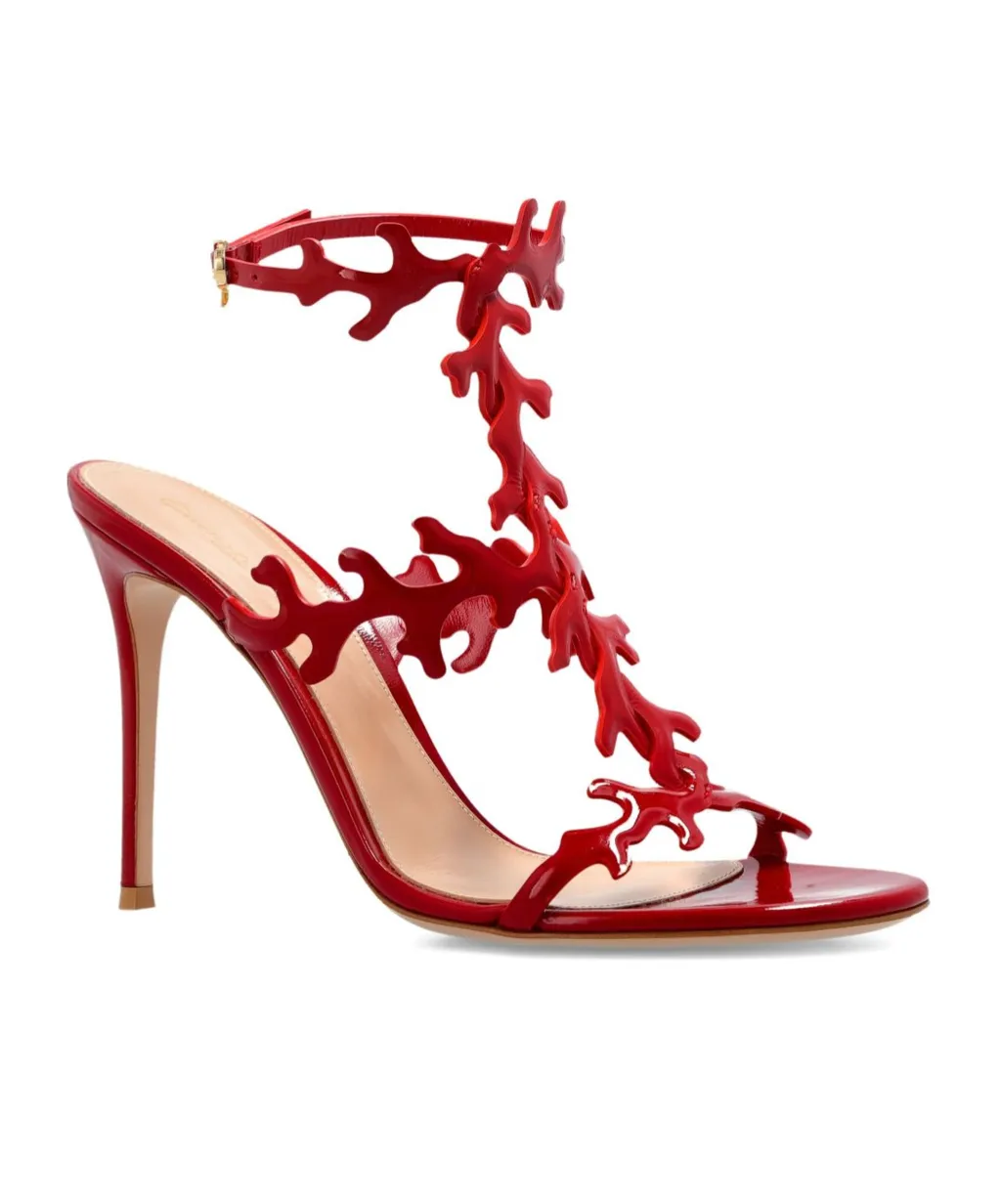 Gianvito Rossi Open Toe Stiletto Sandals