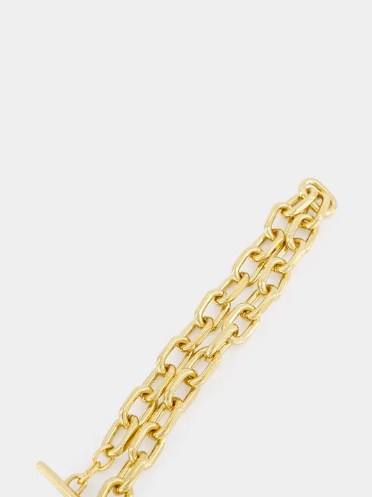 Rabanne Chunky-Chain Oval Detail Necklace