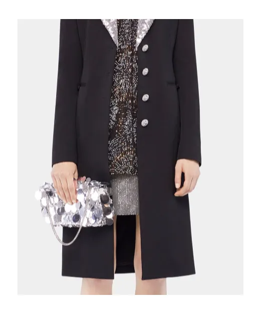 Rabanne Sparkle Baguette Bag