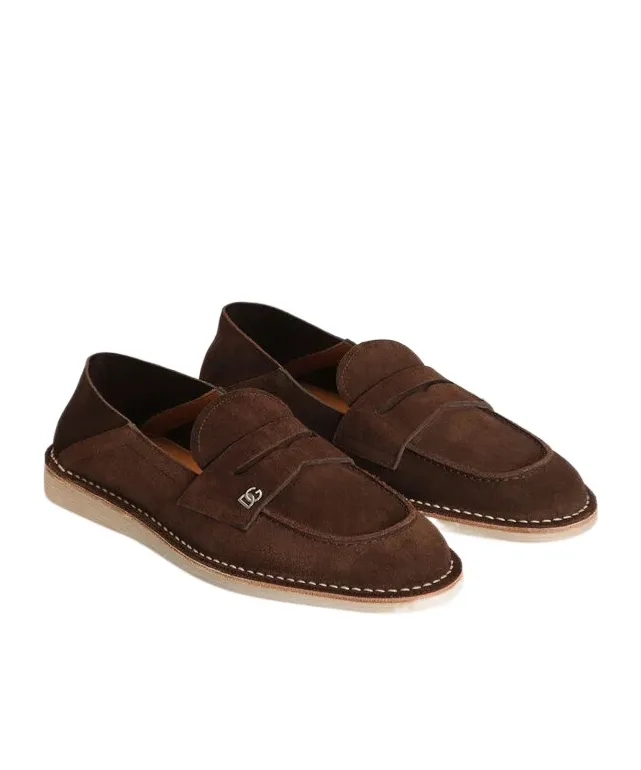 Reversed Calfskin Slipper