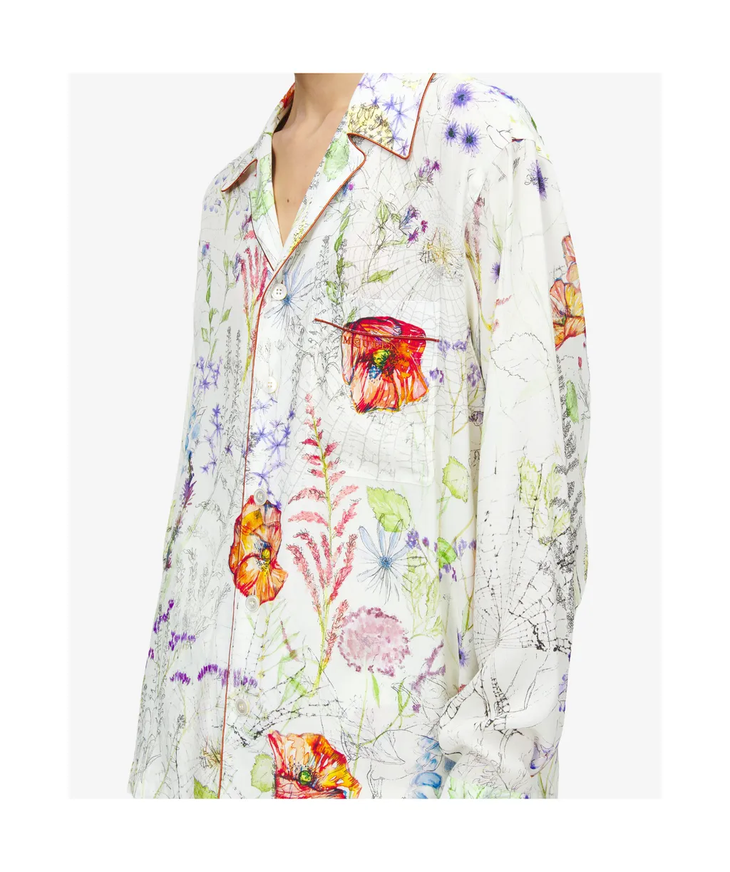 Floral-Print Shirt