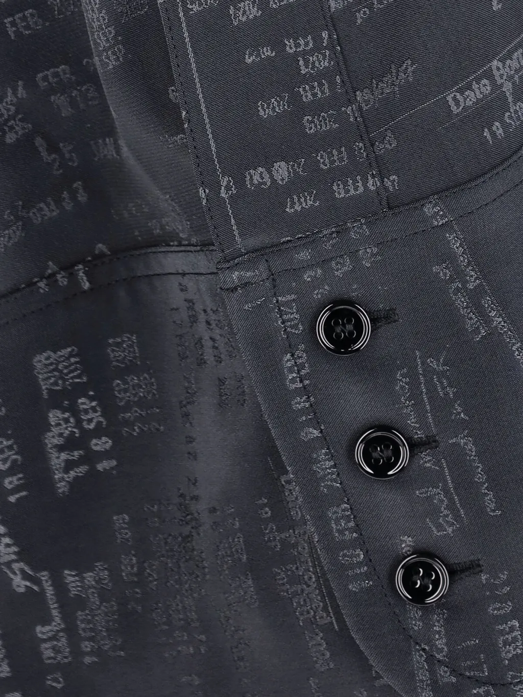 Mm6 Maison Margiela Jacquard Convertible Shirt