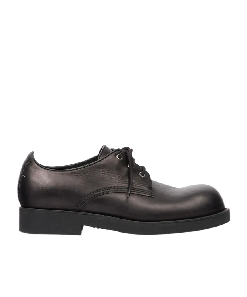 Mm6 Maison Margiela Eyelets Detail Lace-Up Derby Shoes
