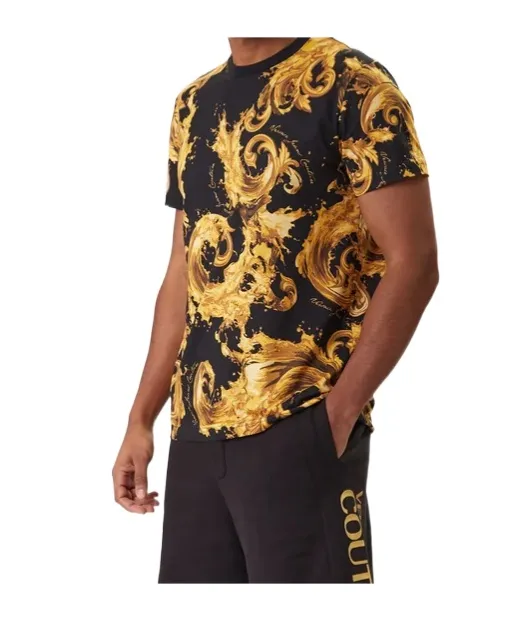 Baroque-Print T-Shirt