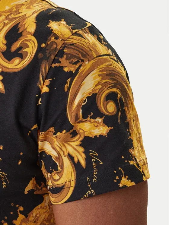 Baroque-Print T-Shirt