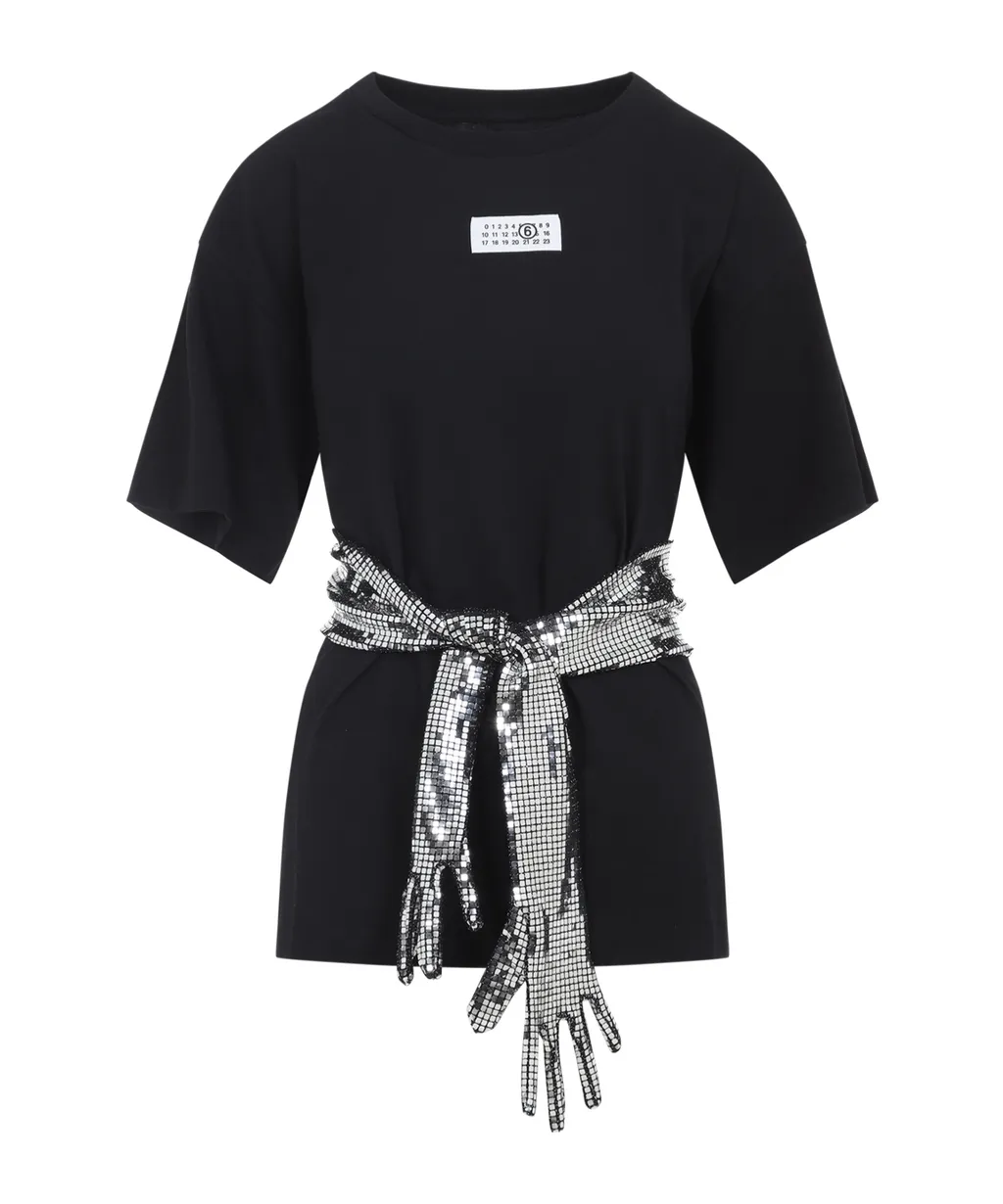 Mm6 Maison Margiela Roundneck Label T-Shirt