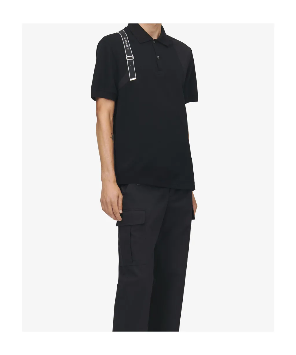 Alexander Mcqueen Harness Polo Shirt