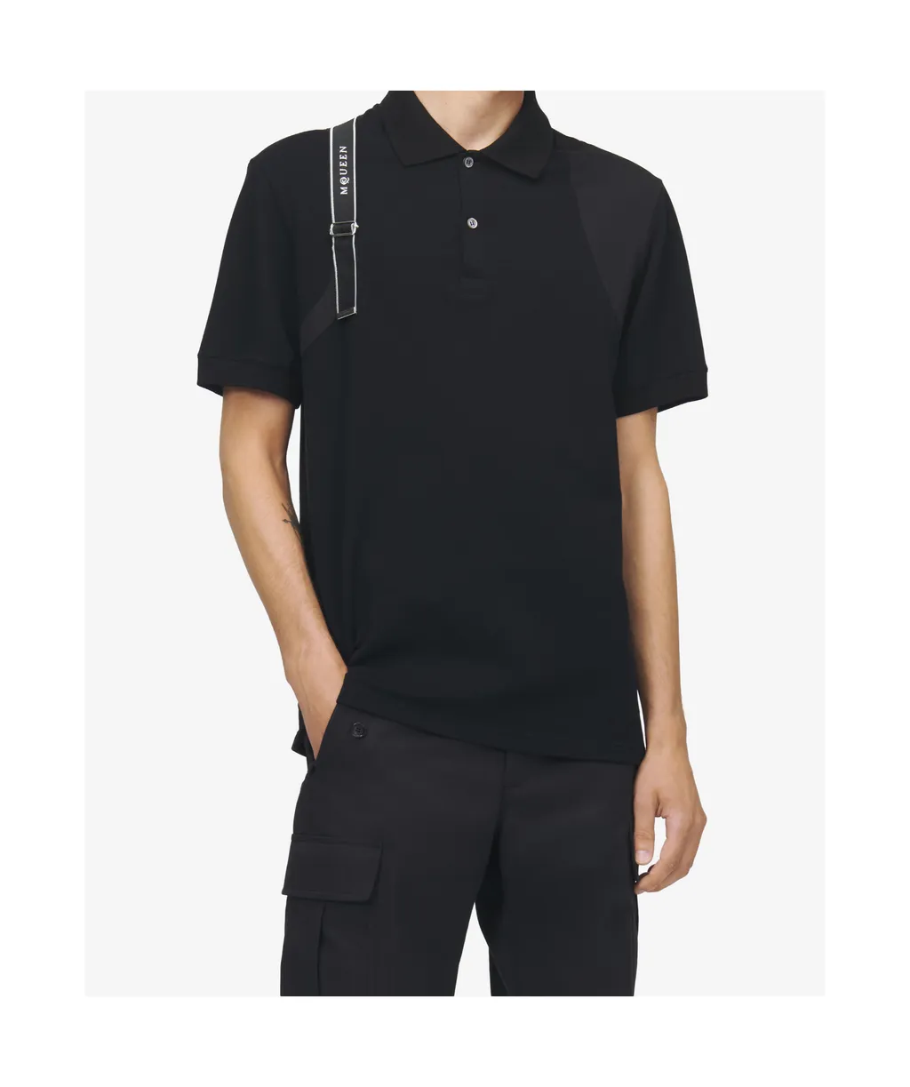 Alexander Mcqueen Harness Polo Shirt