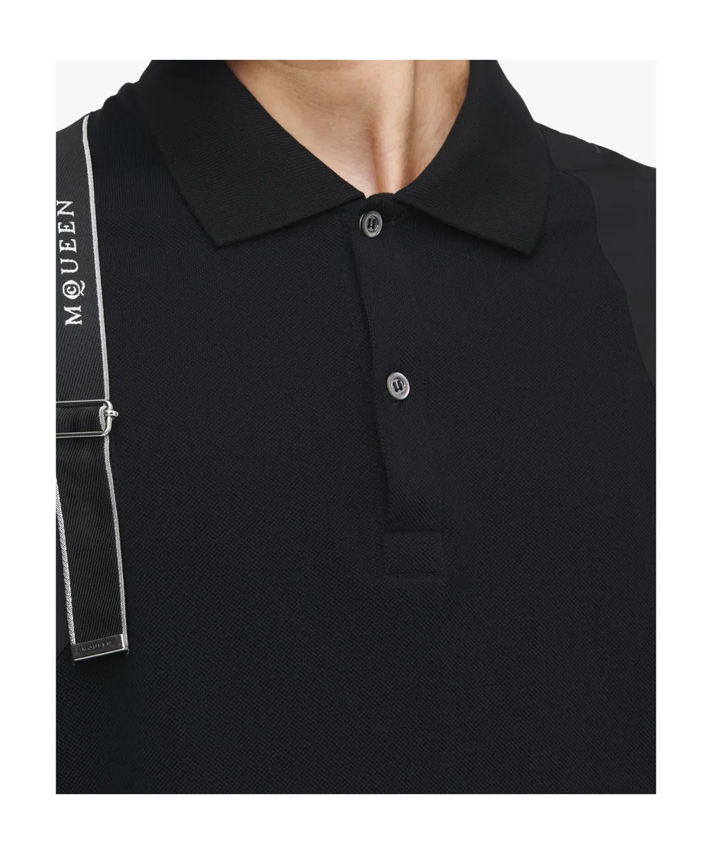 Alexander Mcqueen Harness Polo Shirt