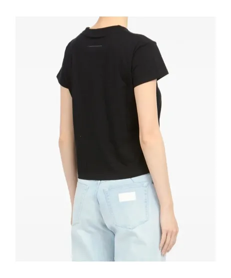 Mm6 Maison Margiela Short-Sleeve Crewneck T-Shirt