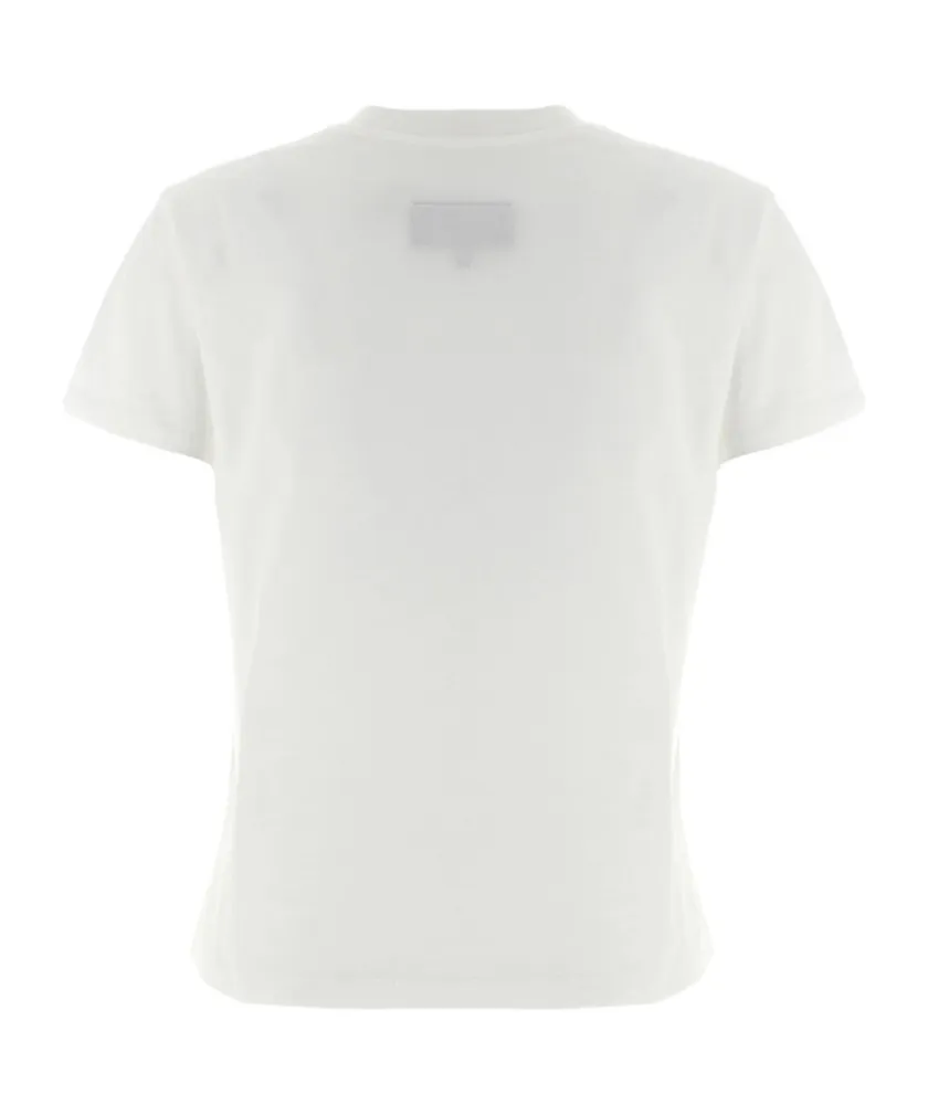 Mm6 Maison Margiela Short-Sleeve Crewneck T-Shirt