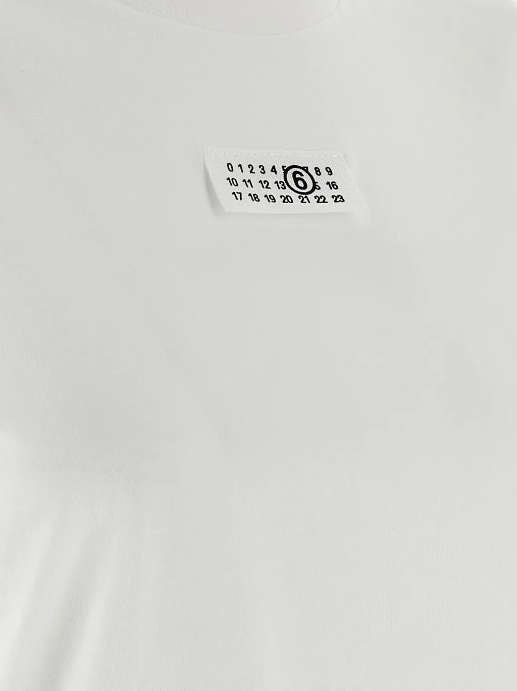 Mm6 Maison Margiela Short-Sleeve Crewneck T-Shirt