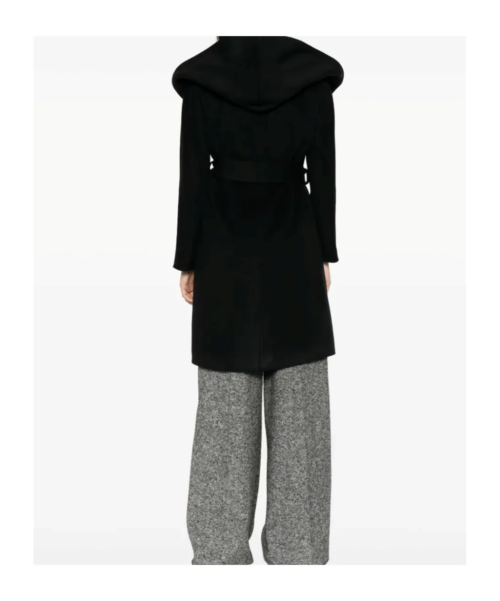 Hooded Belted Coat