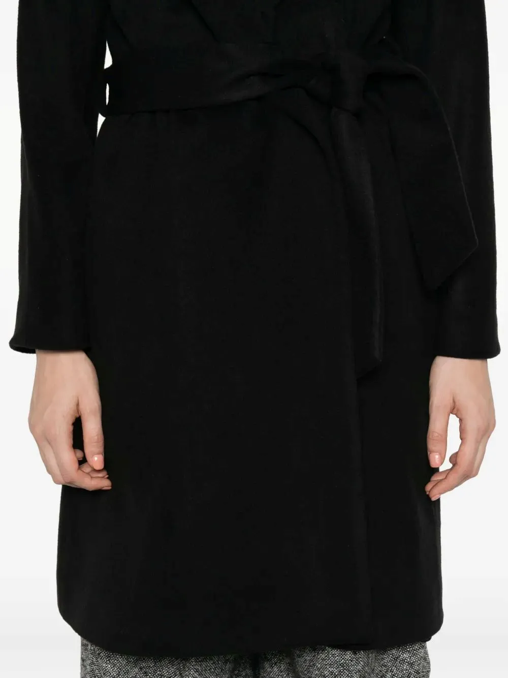 Hooded Belted Coat