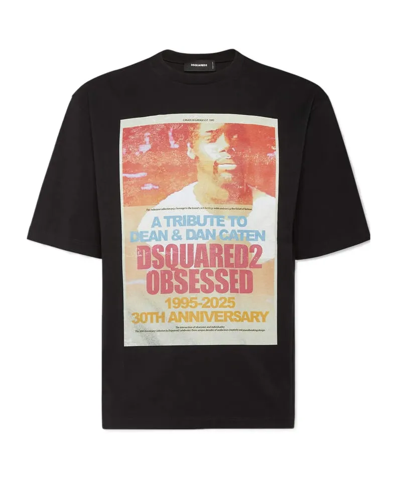 Printed Crew Neck T-Shirt