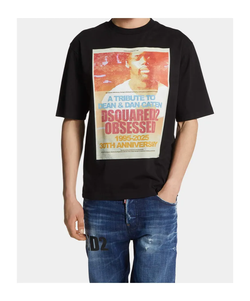 Printed Crew Neck T-Shirt