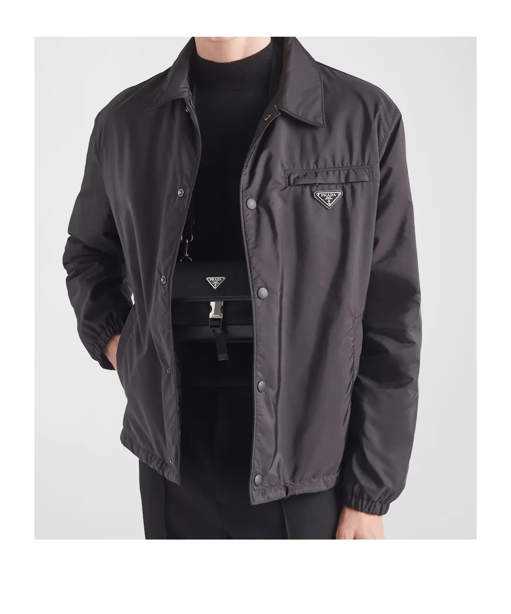Shirt-Collar Button Jacket