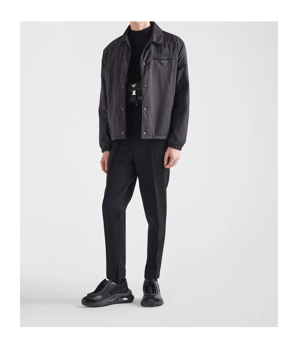 Shirt-Collar Button Jacket