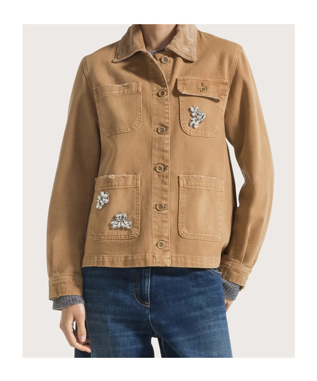 Button-Fastening Jacket