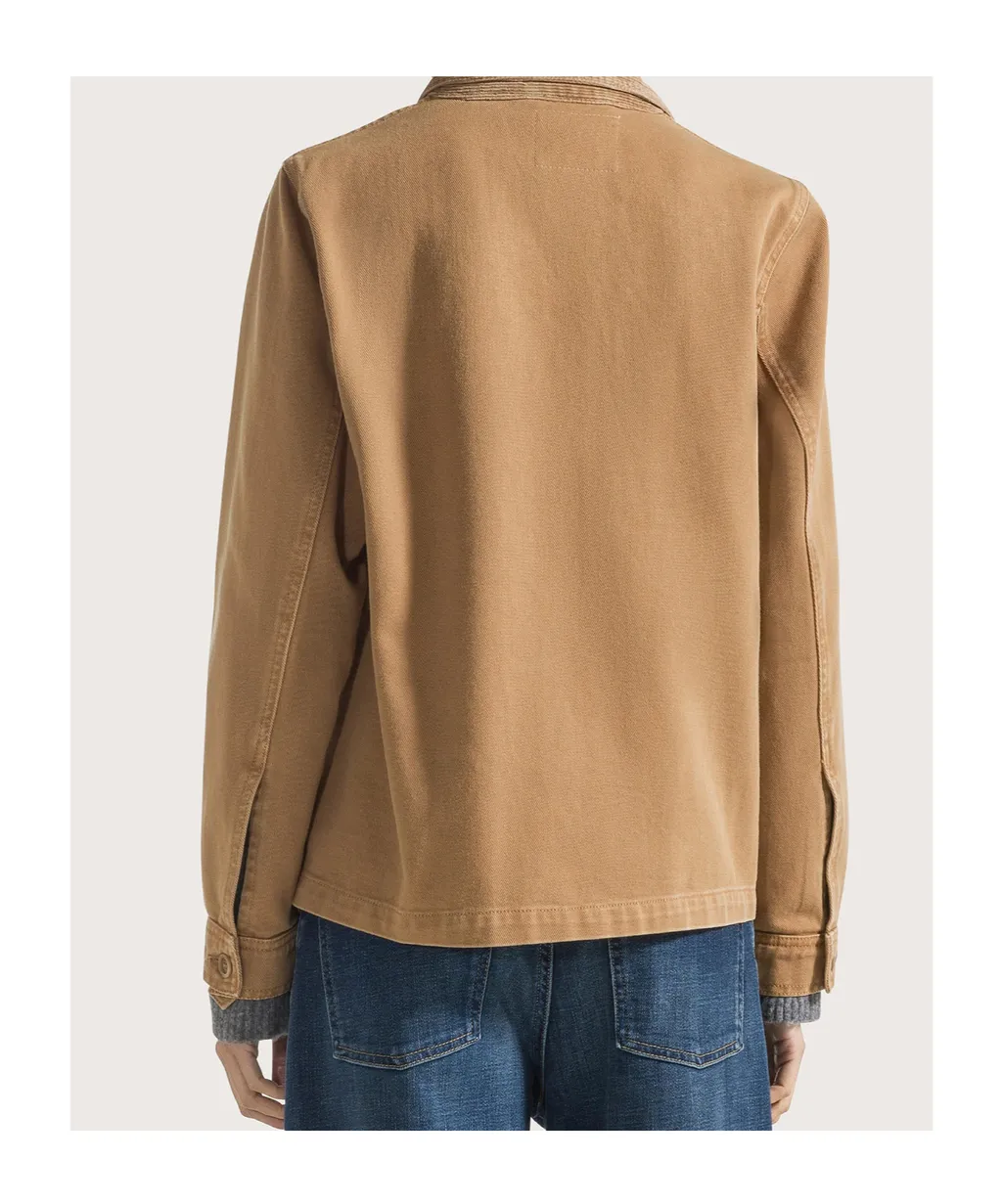 Button-Fastening Jacket
